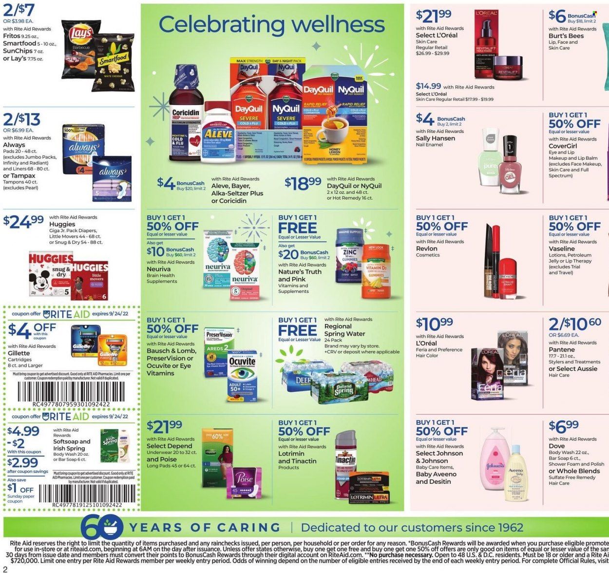 RITE AID Weekly Ad Flyer Specials September 18 to September 24, 2022