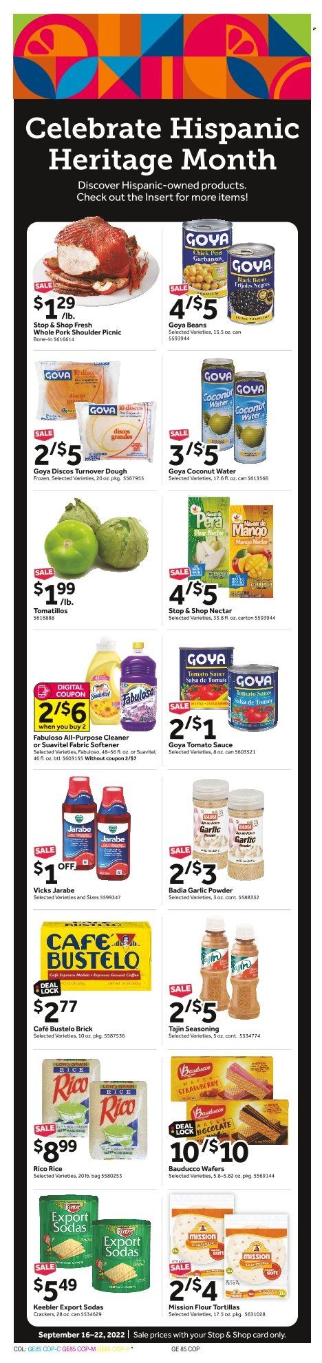 Stop & Shop (NY) Weekly Ad Flyer Specials September 16 to September 22, 2022