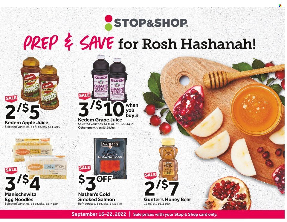 Stop & Shop (NY) Weekly Ad Flyer Specials September 16 to September 22, 2022