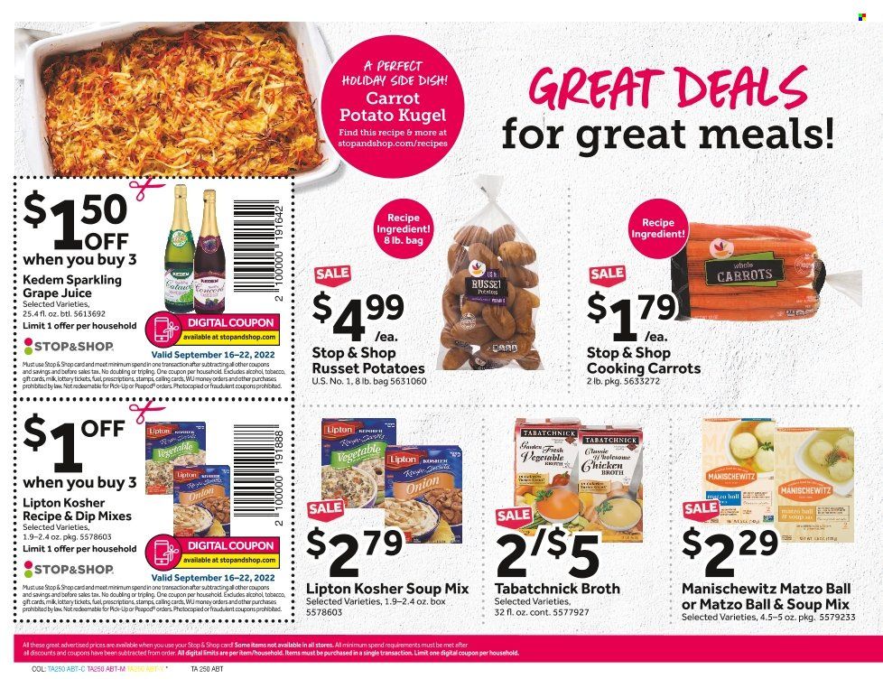 Stop & Shop (CT) Weekly Ad Flyer Specials September 16 to September 22, 2022