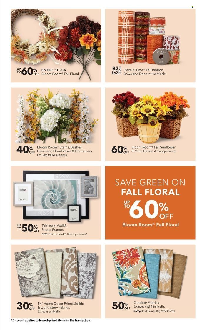 JOANN Weekly Ad Flyer Specials September 15 to September 28, 2022