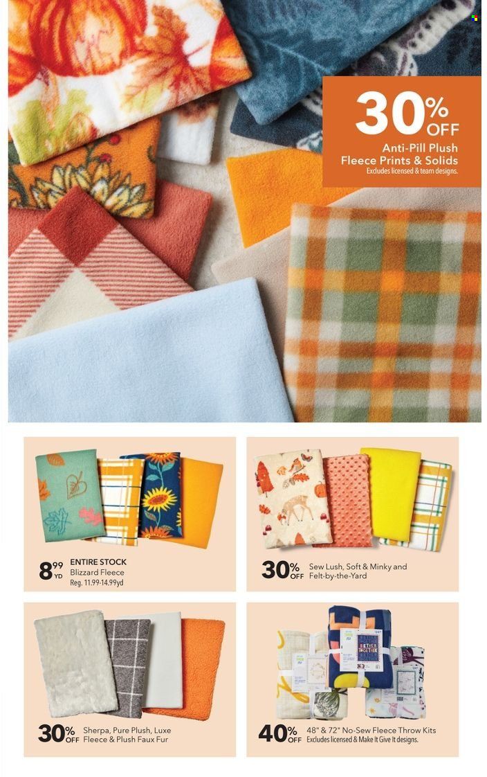 JOANN Weekly Ad Flyer Specials September 15 to September 28, 2022