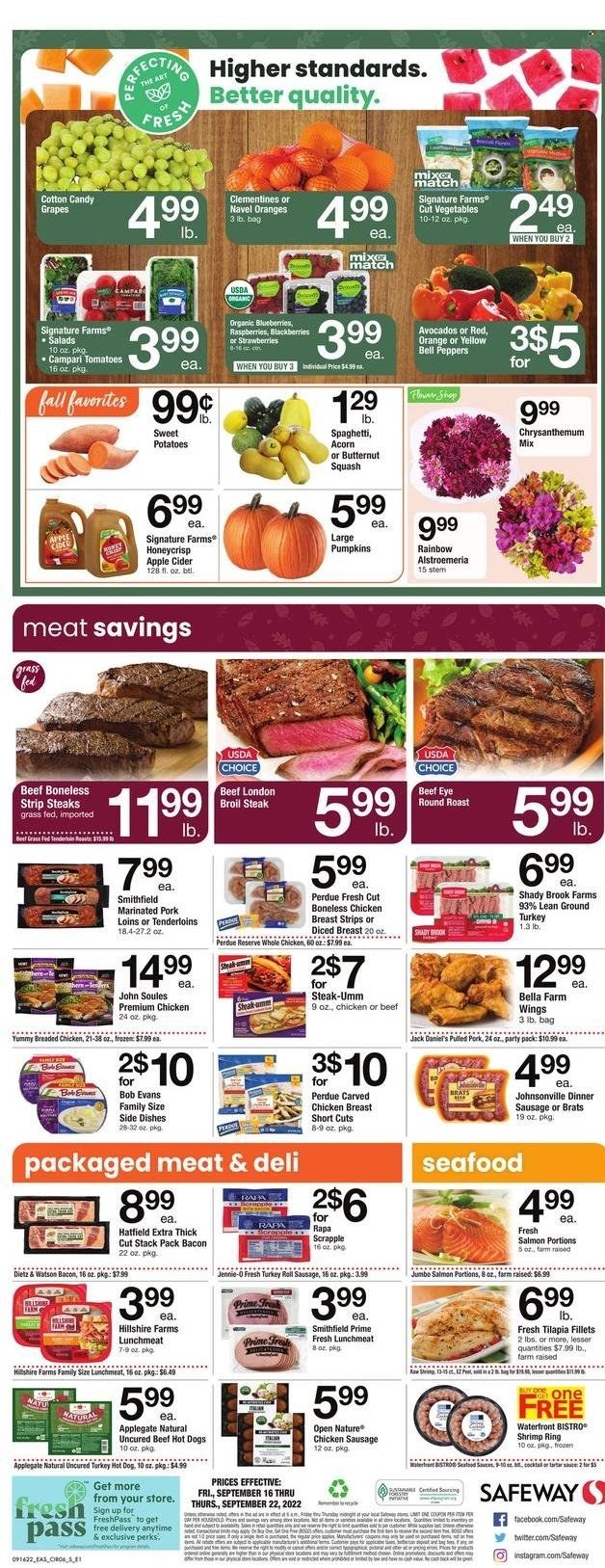 Safeway (MD, VA) Weekly Ad Flyer Specials September 16 to September 22, 2022