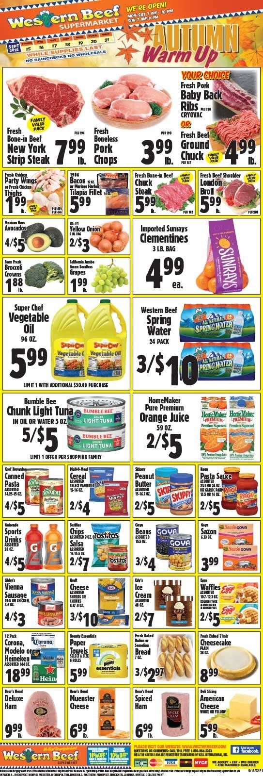 Western Beef (FL, NY) Weekly Ad Flyer Specials September 15 to September 21, 2022