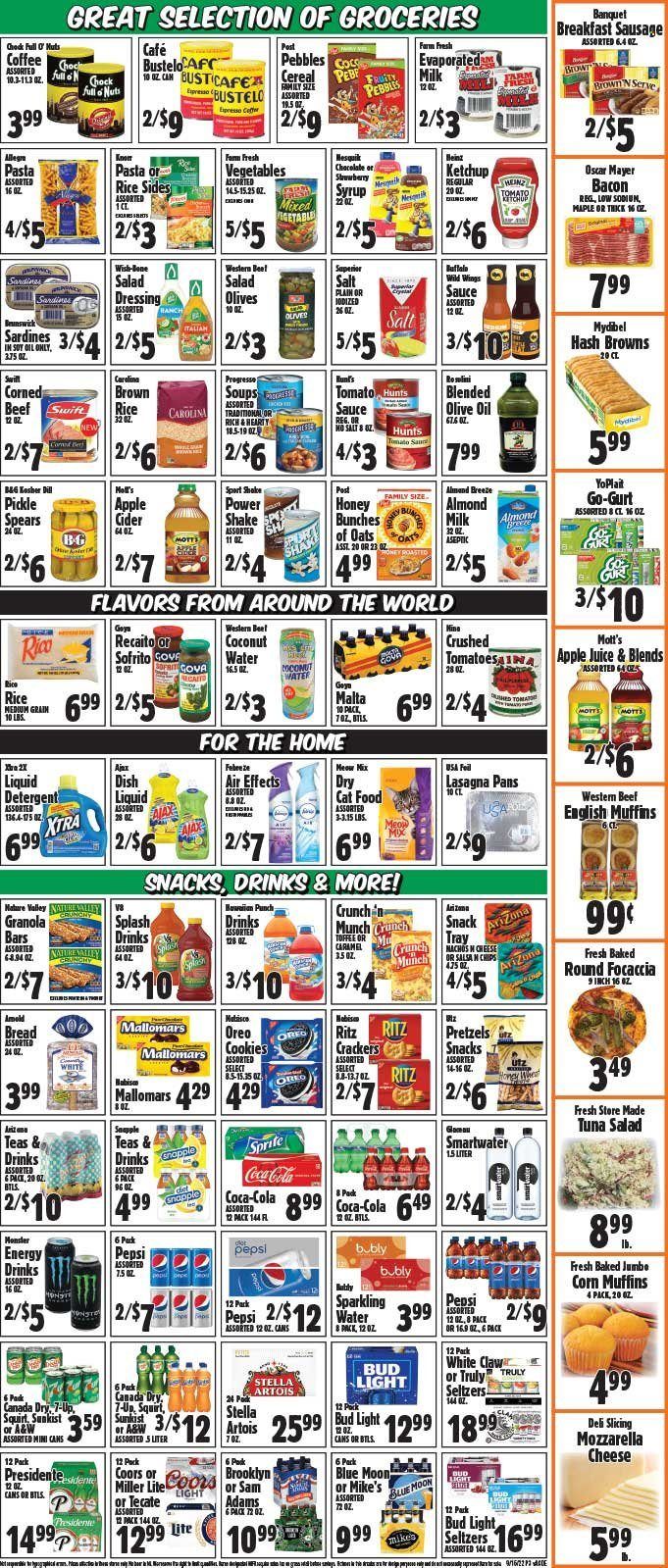 Western Beef (FL, NY) Weekly Ad Flyer Specials September 15 to September 21, 2022
