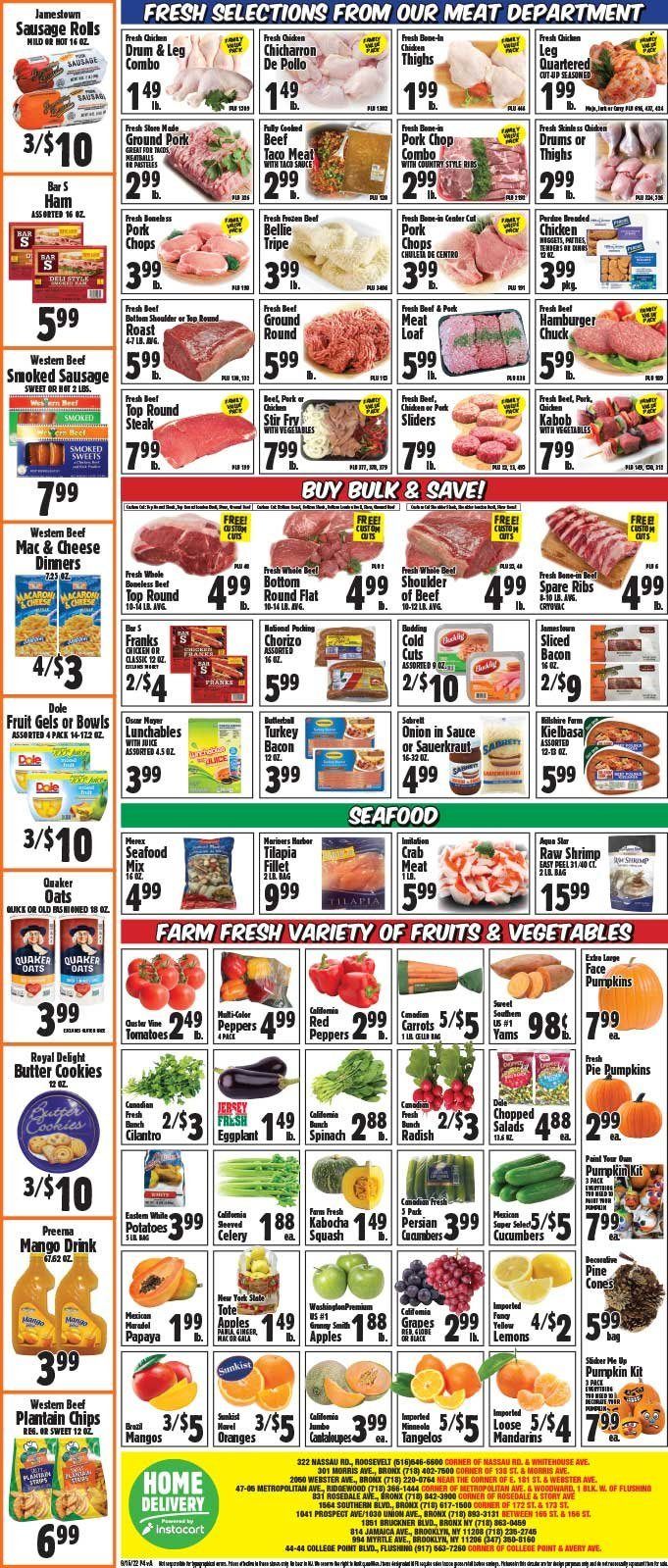 Western Beef (FL, NY) Weekly Ad Flyer Specials September 15 to September 21, 2022