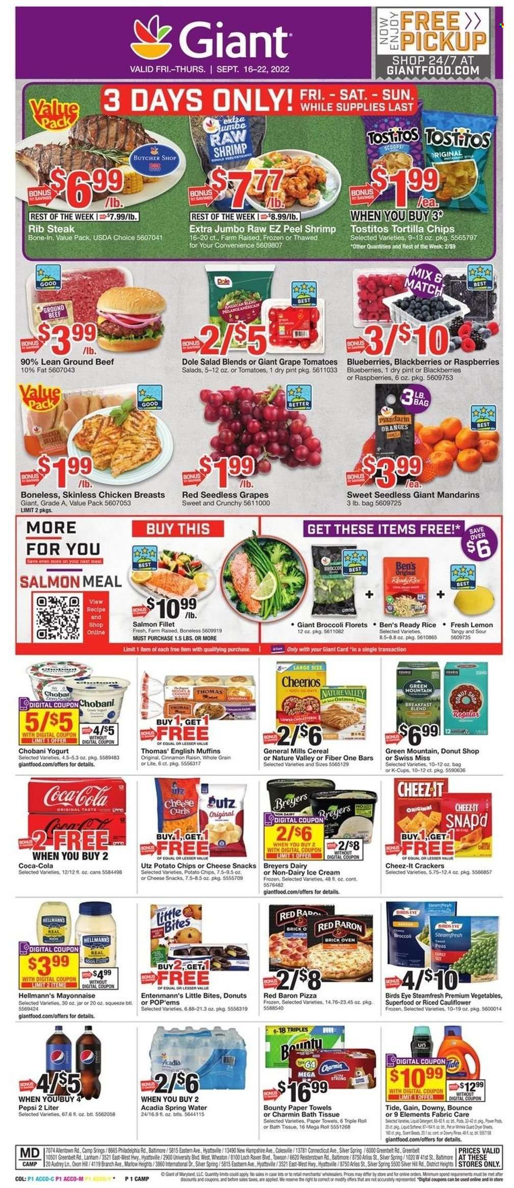 Giant Food (DE, MD, VA) Weekly Ad Flyer Specials September 16 to September 22, 2022