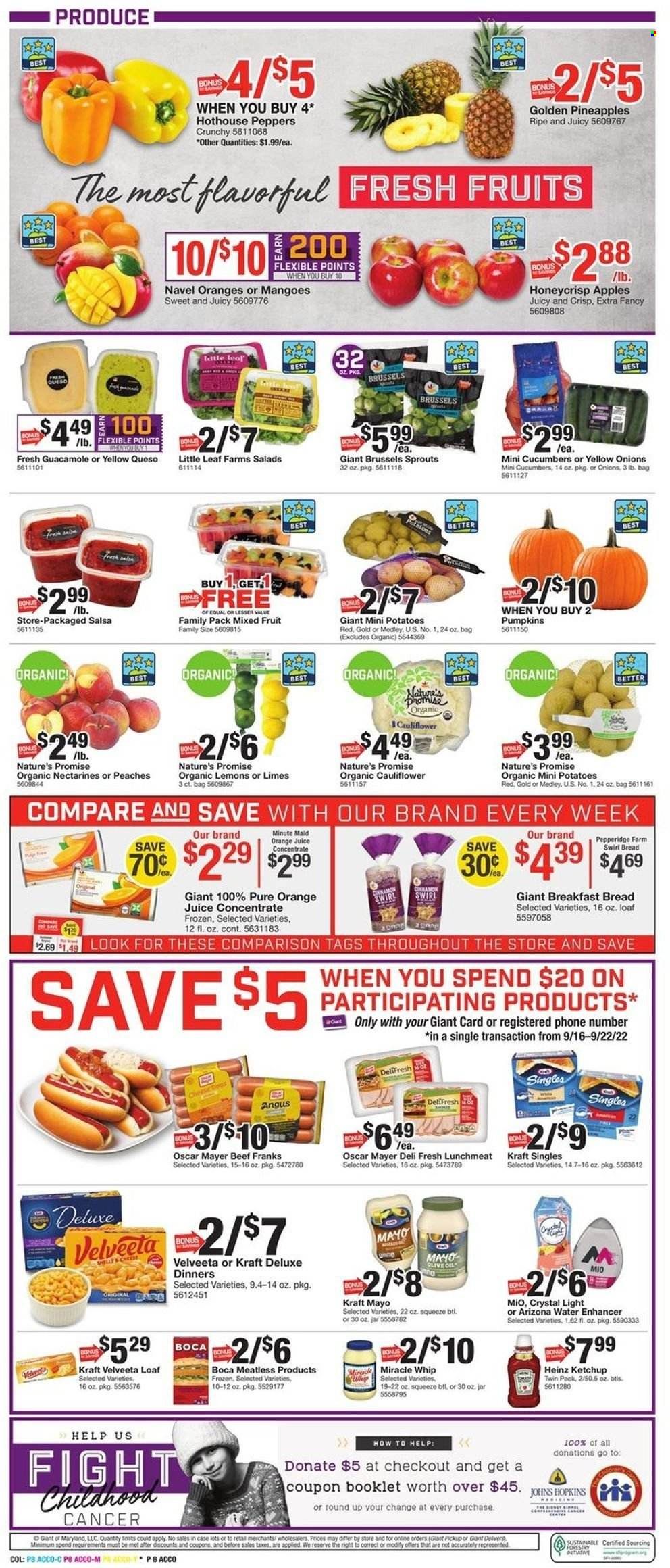 Giant Food (DE, MD, VA) Weekly Ad Flyer Specials September 16 to September 22, 2022
