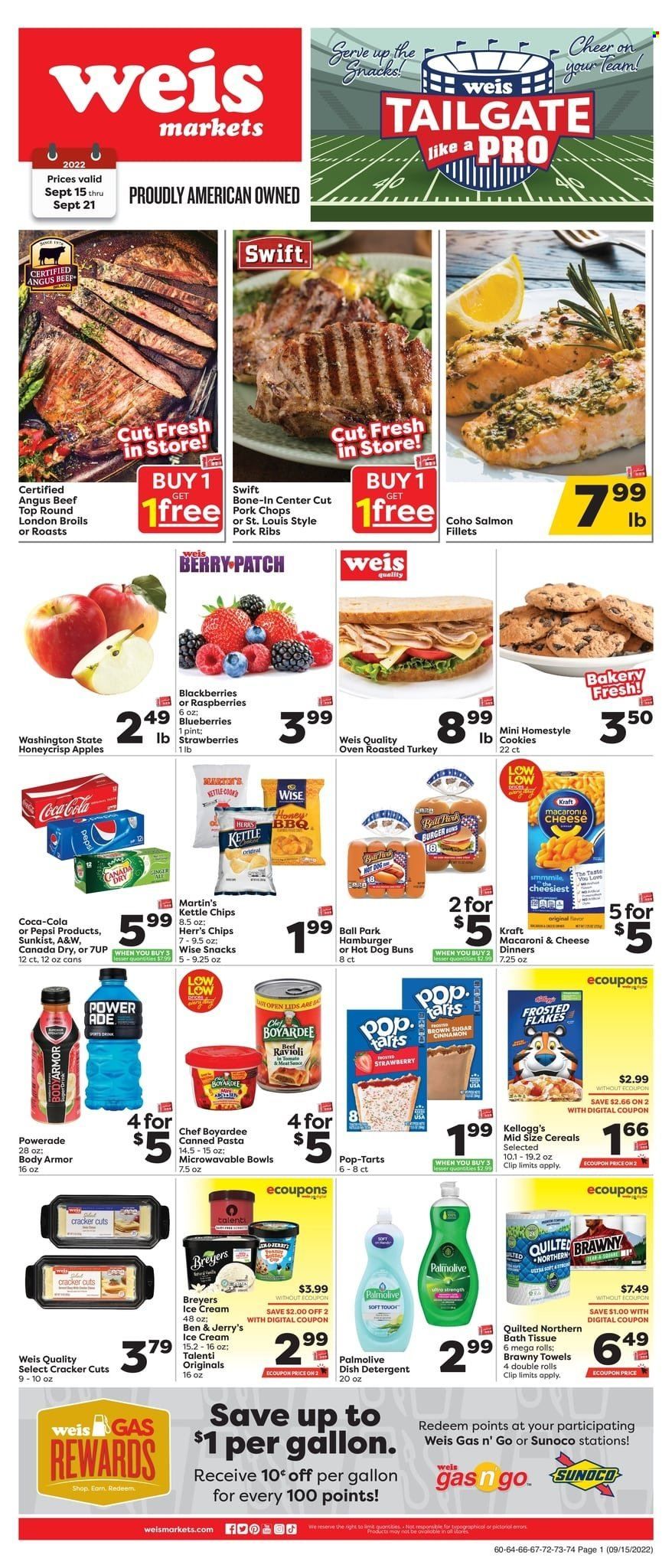 Weis (MD, NY, PA) Weekly Ad Flyer Specials September 15 to September 21, 2022