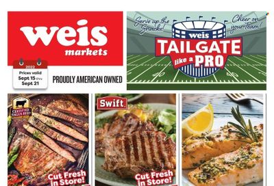 Weis (MD, NY, PA) Weekly Ad Flyer Specials September 15 to September 21, 2022