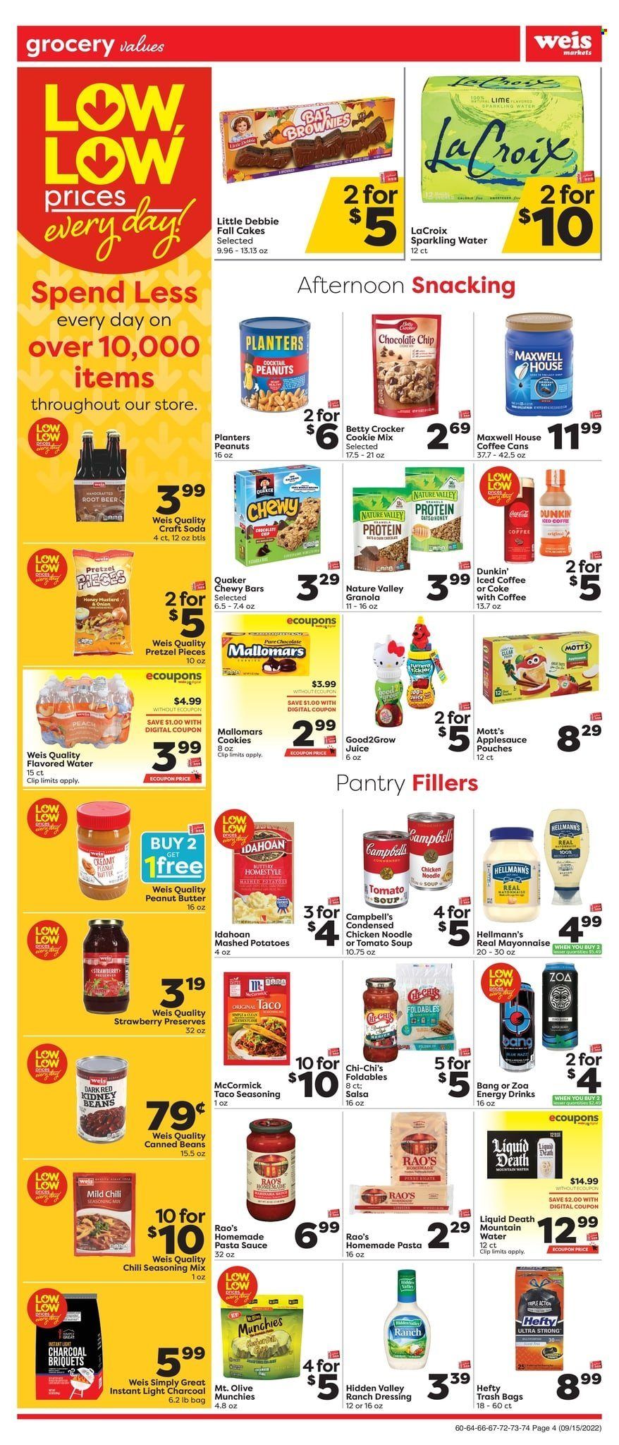 Weis (MD, NY, PA) Weekly Ad Flyer Specials September 15 to September 21, 2022