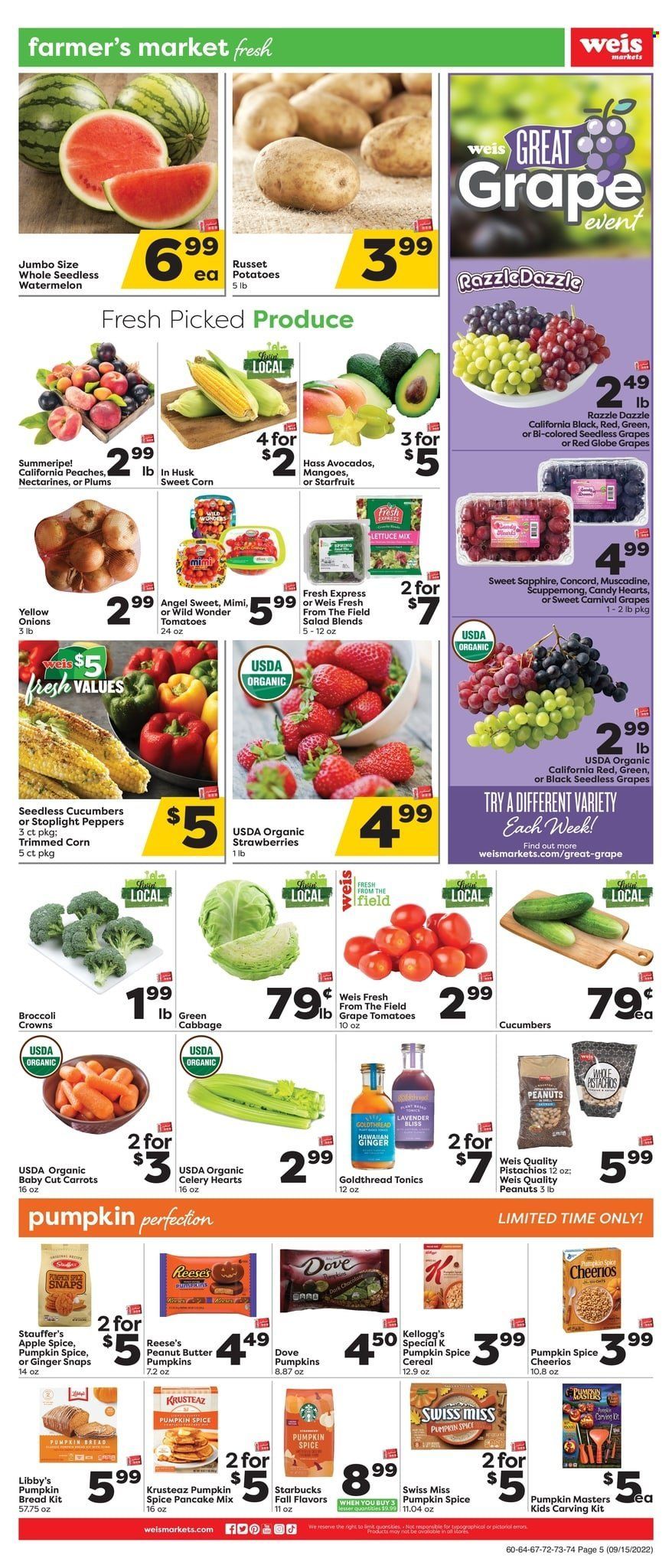 Weis (MD, NY, PA) Weekly Ad Flyer Specials September 15 to September 21, 2022