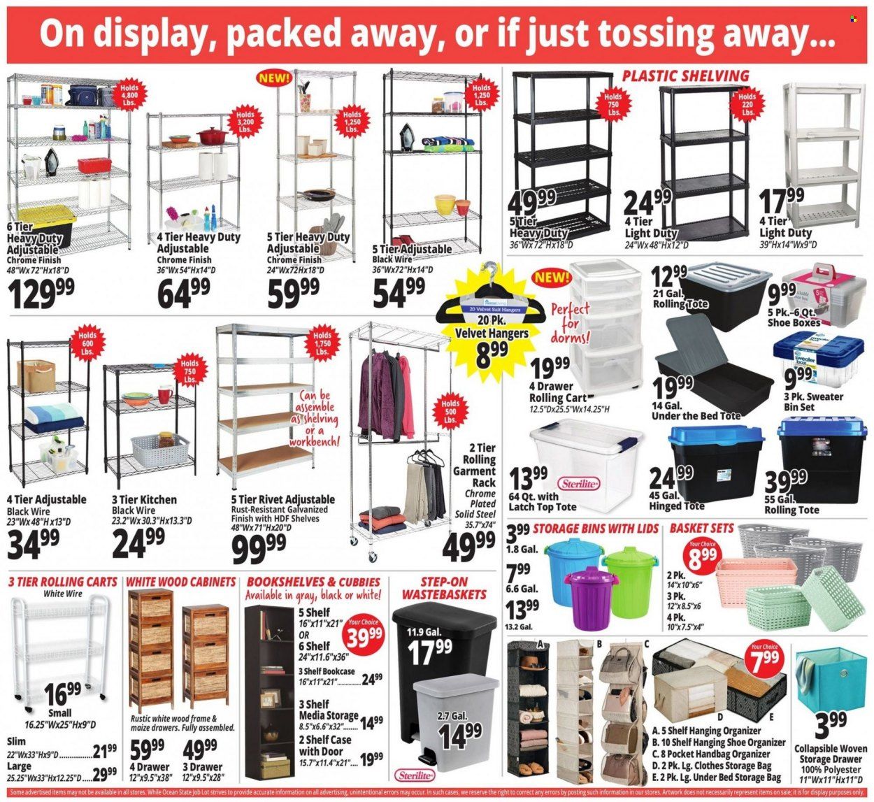 Ocean State Job Lot (CT, MA, ME, NH, NJ, NY, RI, VT) Weekly Ad Flyer Specials September 15 to September 21, 2022