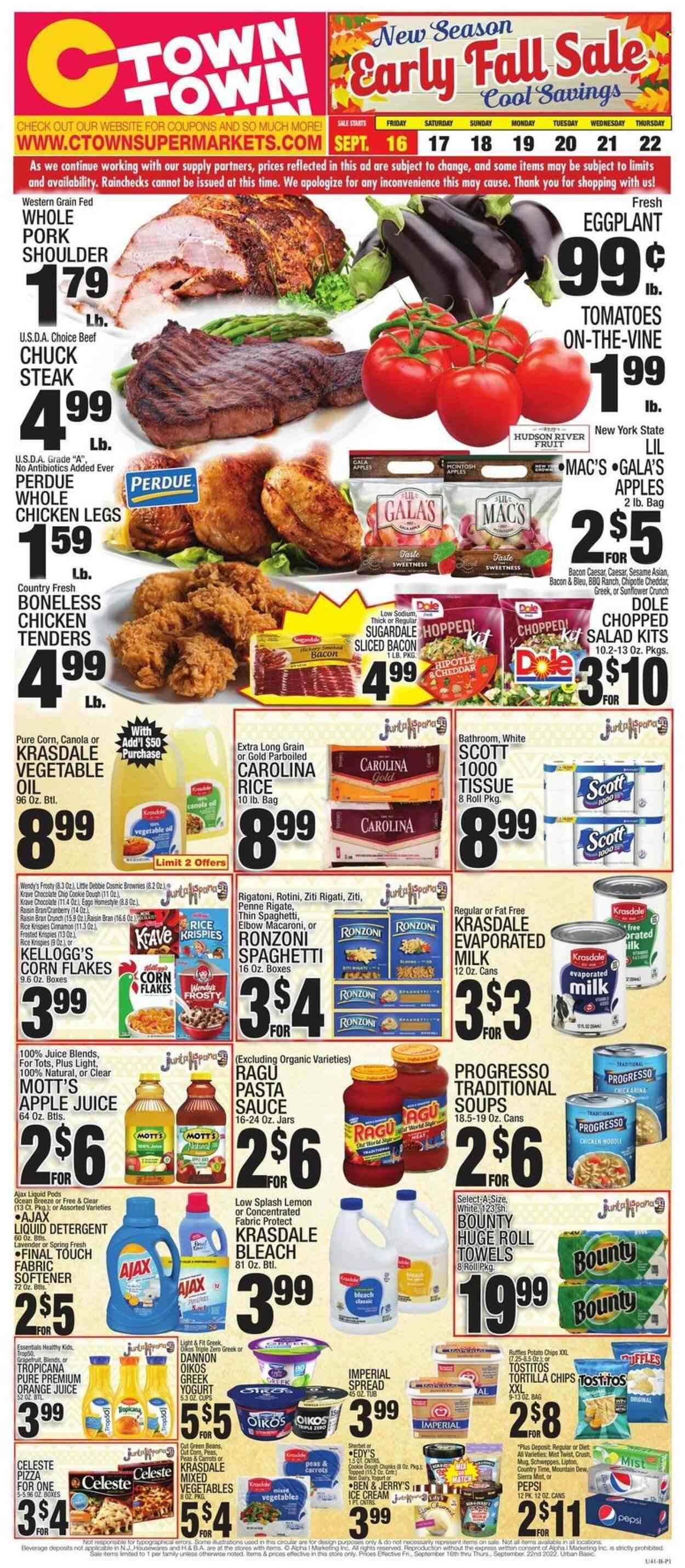 C-Town (CT, FL, MA, NJ, NY, PA) Weekly Ad Flyer Specials September 16 to September 22, 2022