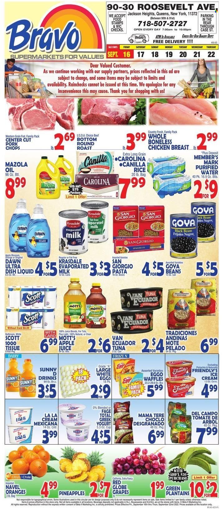 Bravo Supermarkets (CT, FL, MA, NJ, NY, PA) Weekly Ad Flyer Specials September 16 to September 22, 2022