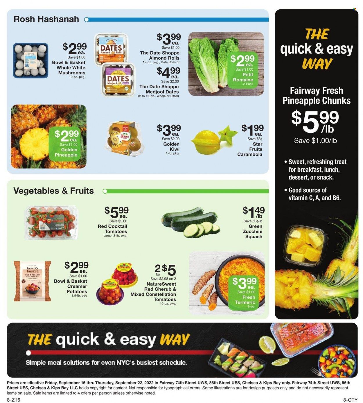 Fairway Market (CT, NJ, NY) Weekly Ad Flyer Specials September 16 to September 22, 2022