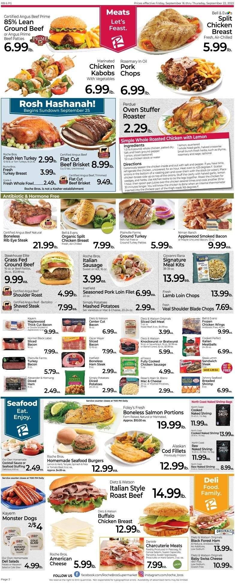 Roche Bros. (MA) Weekly Ad Flyer Specials September 16 to September 22, 2022