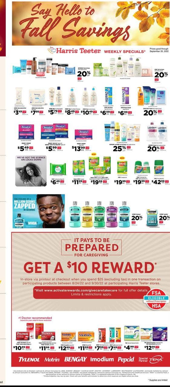 Harris Teeter Weekly Ad Flyer Specials September 14 to September 20, 2022