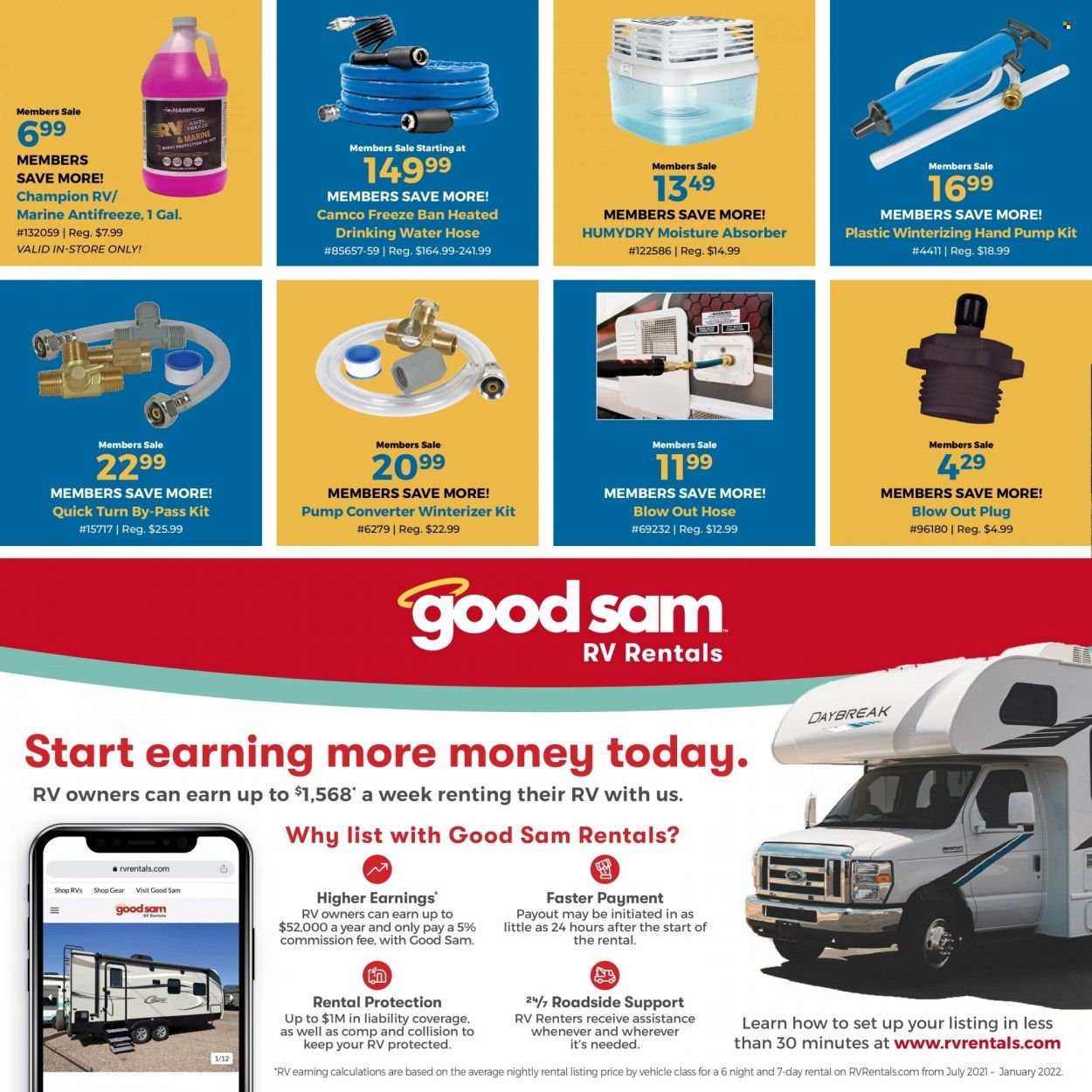 Gander RV & Outdoors Weekly Ad Flyer Specials September 16 to October 2, 2022