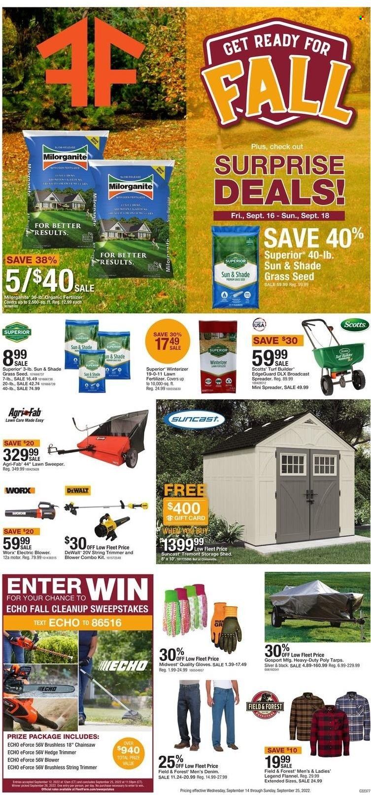 Fleet Farm (IA, MN, ND, WI) Weekly Ad Flyer Specials September 14 to September 25, 2022