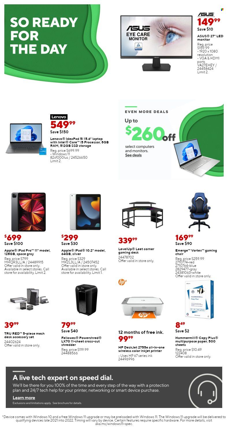 Staples Weekly Ad Flyer Specials September 18 to September 24, 2022