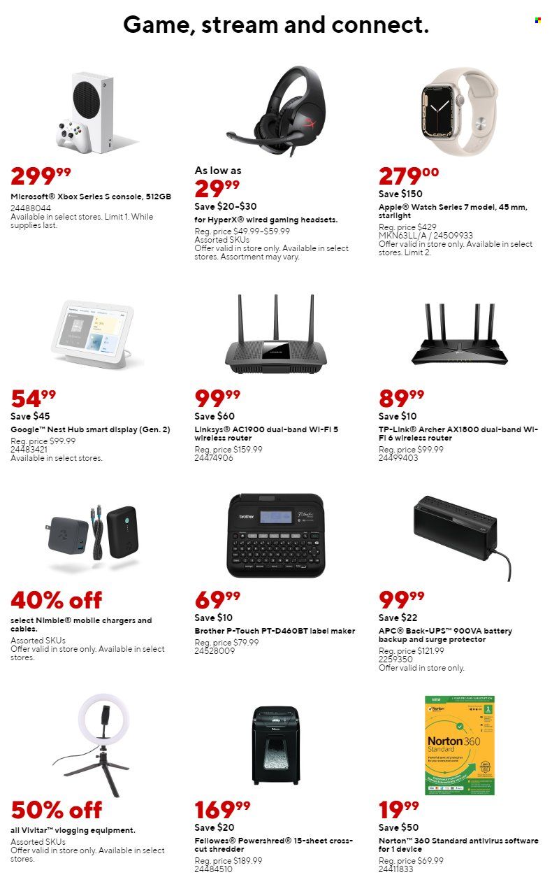Staples Weekly Ad Flyer Specials September 18 to September 24, 2022