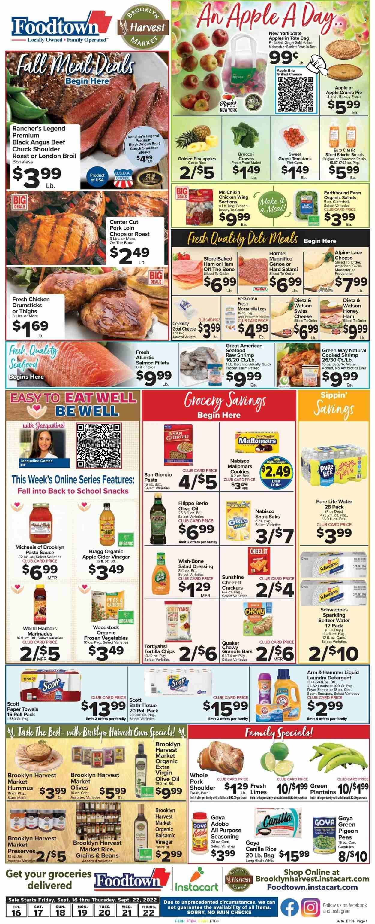 Foodtown (NJ, NY, PA) Weekly Ad Flyer Specials September 16 to September 22, 2022
