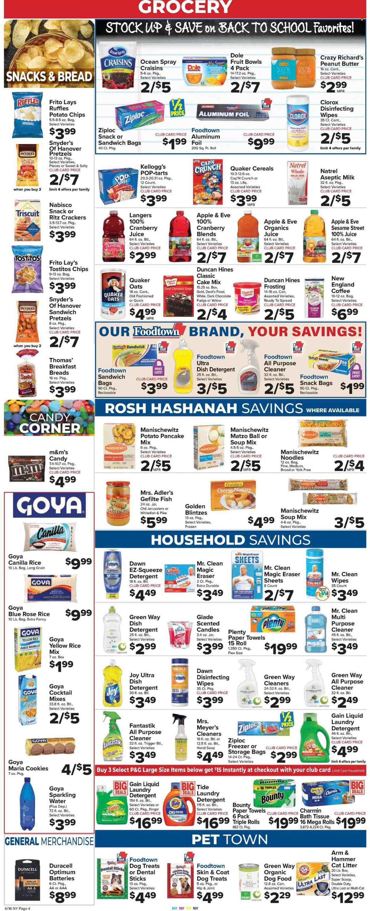 Foodtown (NJ, NY, PA) Weekly Ad Flyer Specials September 16 to September 22, 2022