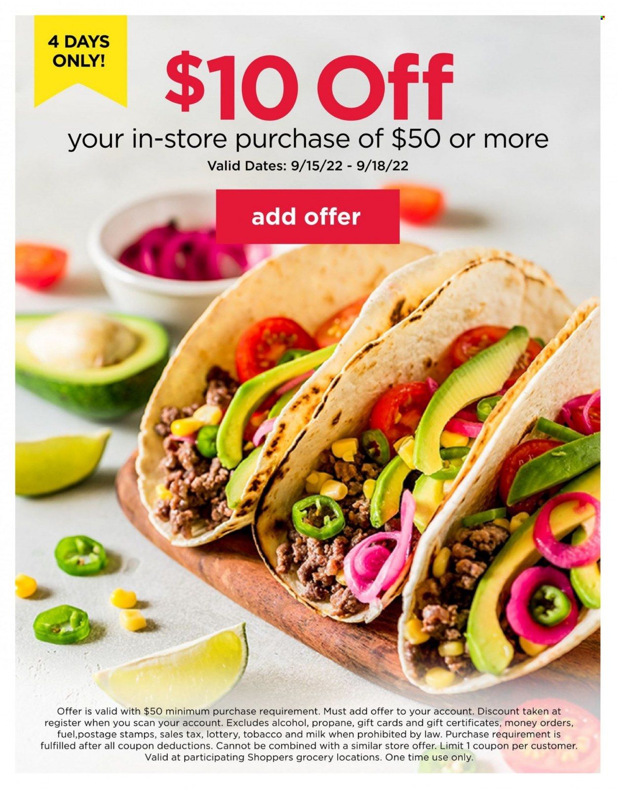 Shoppers (MD, VA) Weekly Ad Flyer Specials September 15 to September 18, 2022