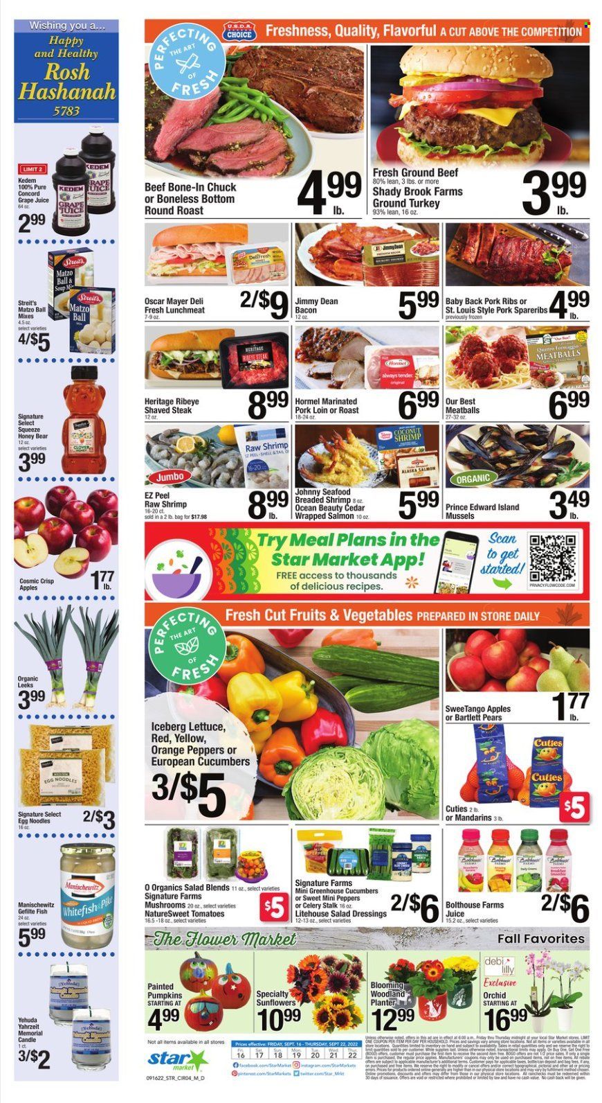Star Market Weekly Ad Flyer Specials September 16 to September 22, 2022