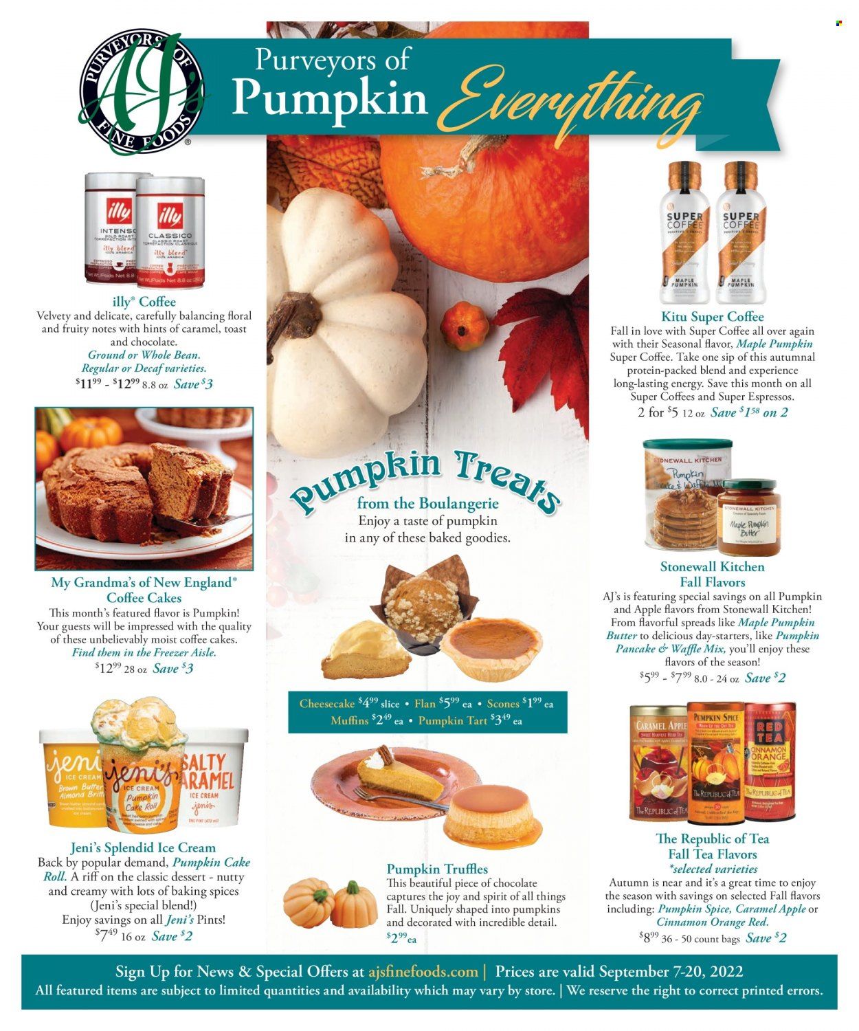AJ's Fine Foods (AZ) Weekly Ad Flyer Specials September 7 to September 20, 2022