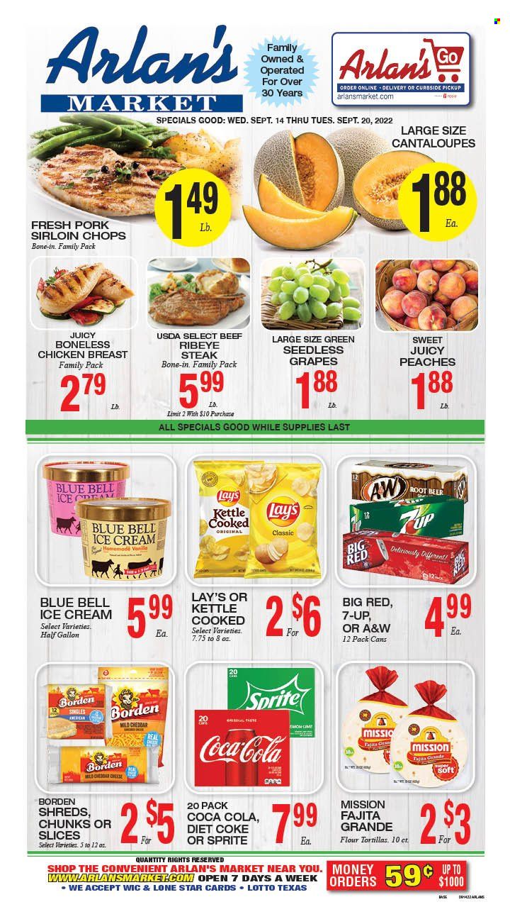 Arlan's Market (TX) Weekly Ad Flyer Specials September 14 to September 20, 2022