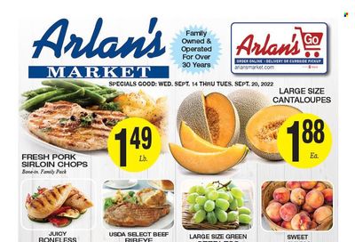 Arlan's Market (TX) Weekly Ad Flyer Specials September 14 to September 20, 2022