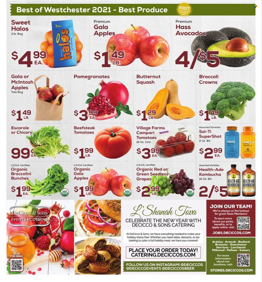 DeCicco & Sons (NY) Weekly Ad Flyer Specials September 16 to September 22, 2022