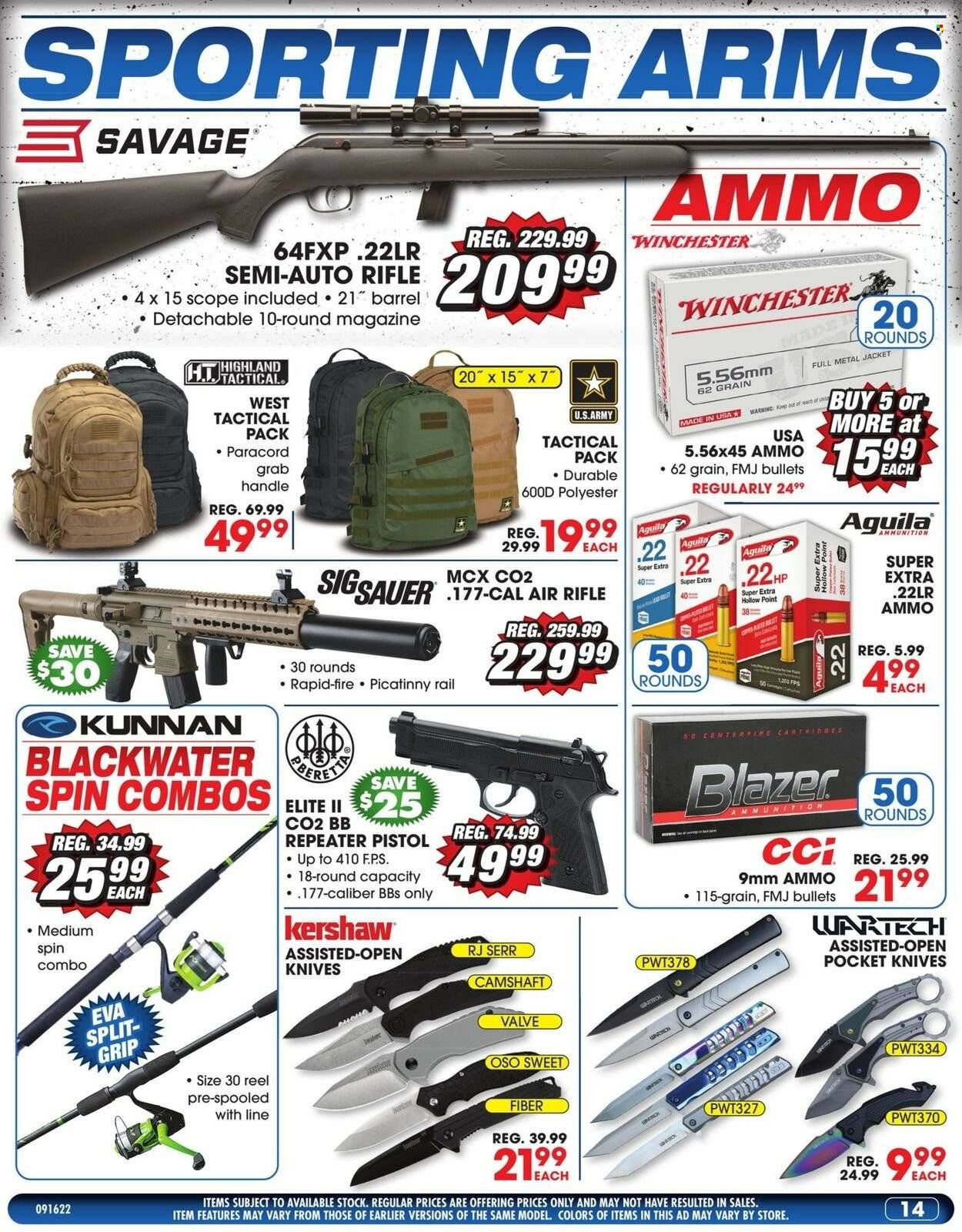 Big 5 (AZ, CA, CO, ID, NM, OR, UT, WA) Weekly Ad Flyer Specials September 16 to September 22, 2022