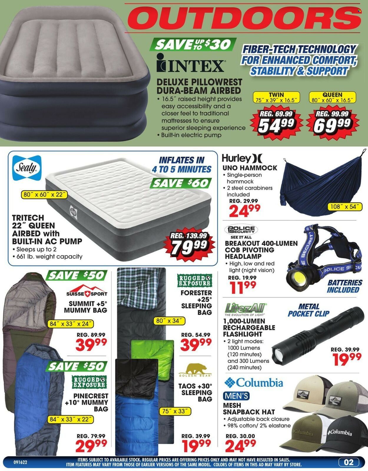 Big 5 (AZ, CA, CO, ID, NM, OR, UT, WA) Weekly Ad Flyer Specials September 16 to September 22, 2022