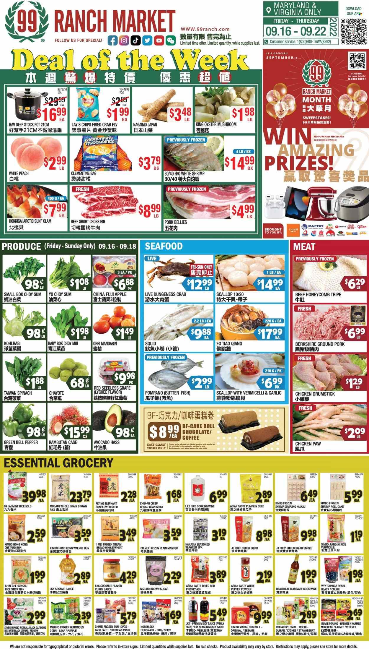 99 Ranch Market (10, MD) Weekly Ad Flyer Specials September 16 to September 22, 2022