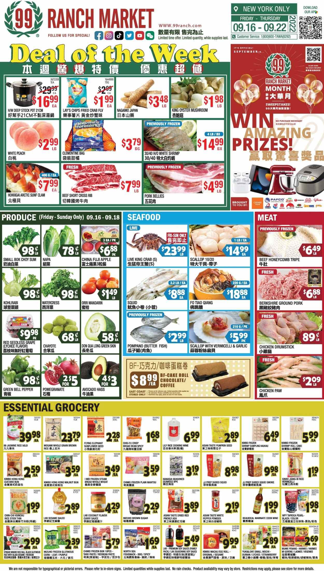 99 Ranch Market (15) Weekly Ad Flyer Specials September 16 to September 22, 2022