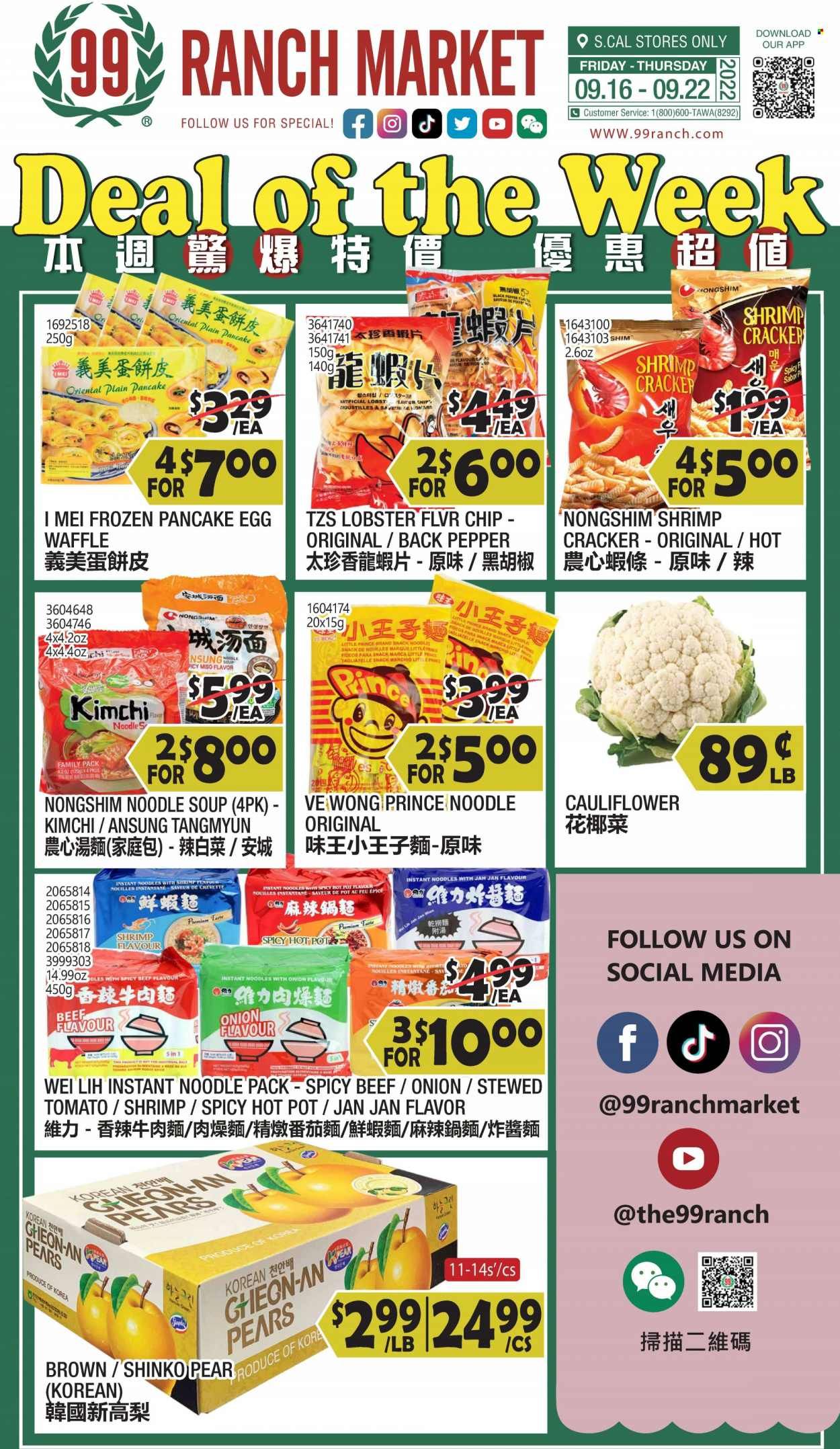 99 Ranch Market (40, CA) Weekly Ad Flyer Specials September 16 to September 22, 2022