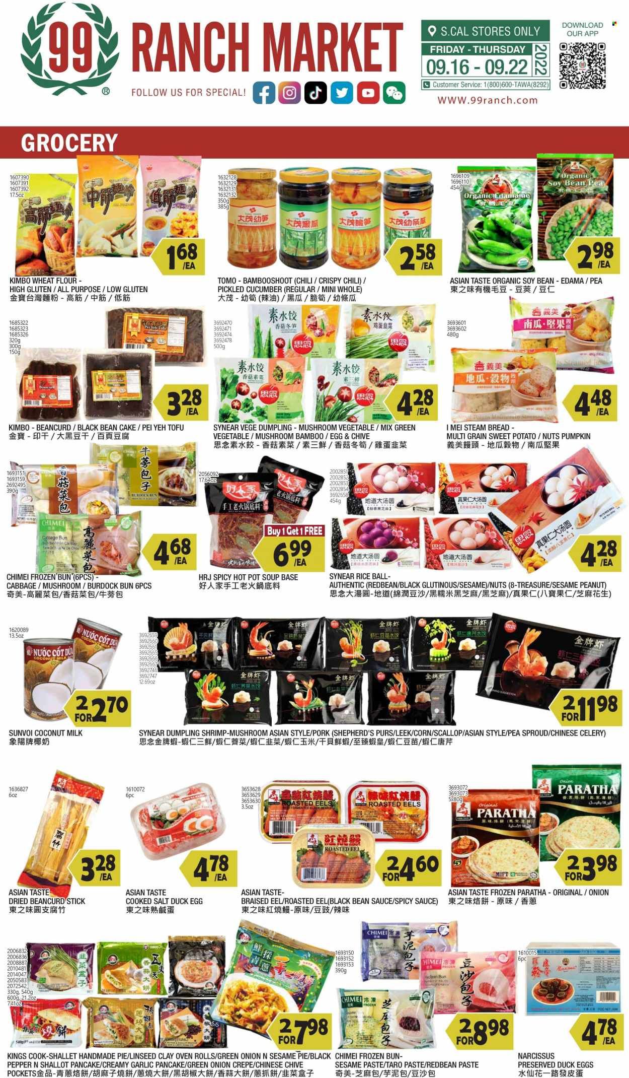 99 Ranch Market (40, CA) Weekly Ad Flyer Specials September 16 to September 22, 2022