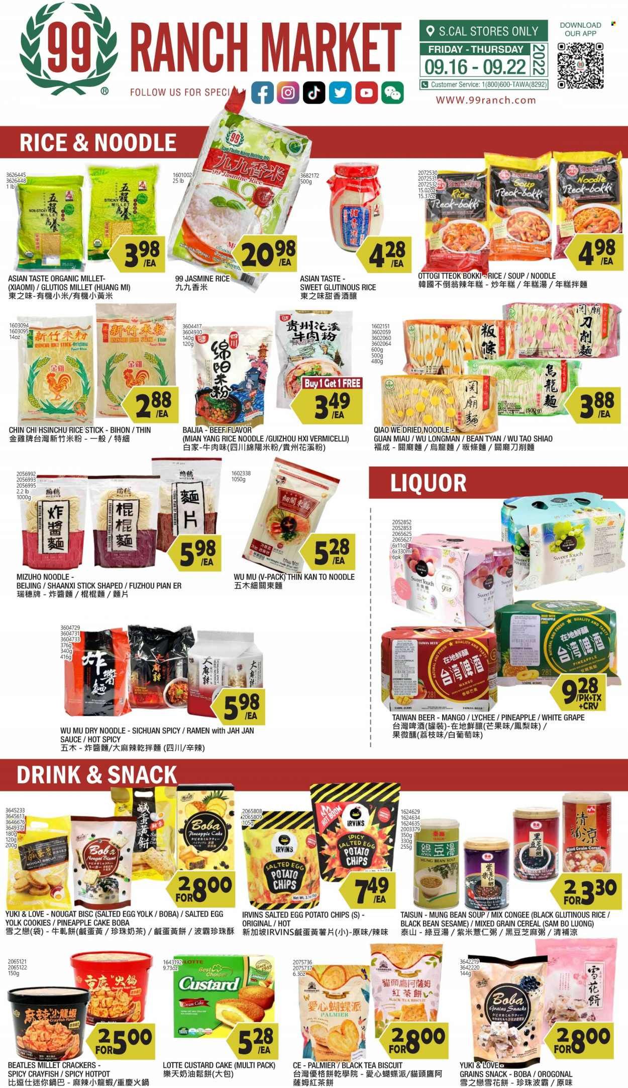 99 Ranch Market (40, CA) Weekly Ad Flyer Specials September 16 to September 22, 2022
