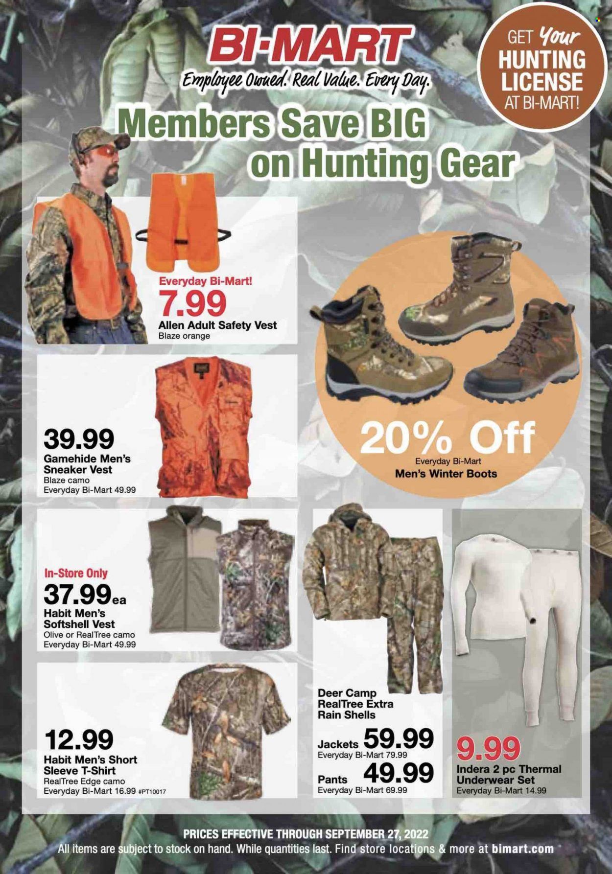Bi-Mart (ID, OR, WA) Weekly Ad Flyer Specials September 16 to September 27, 2022