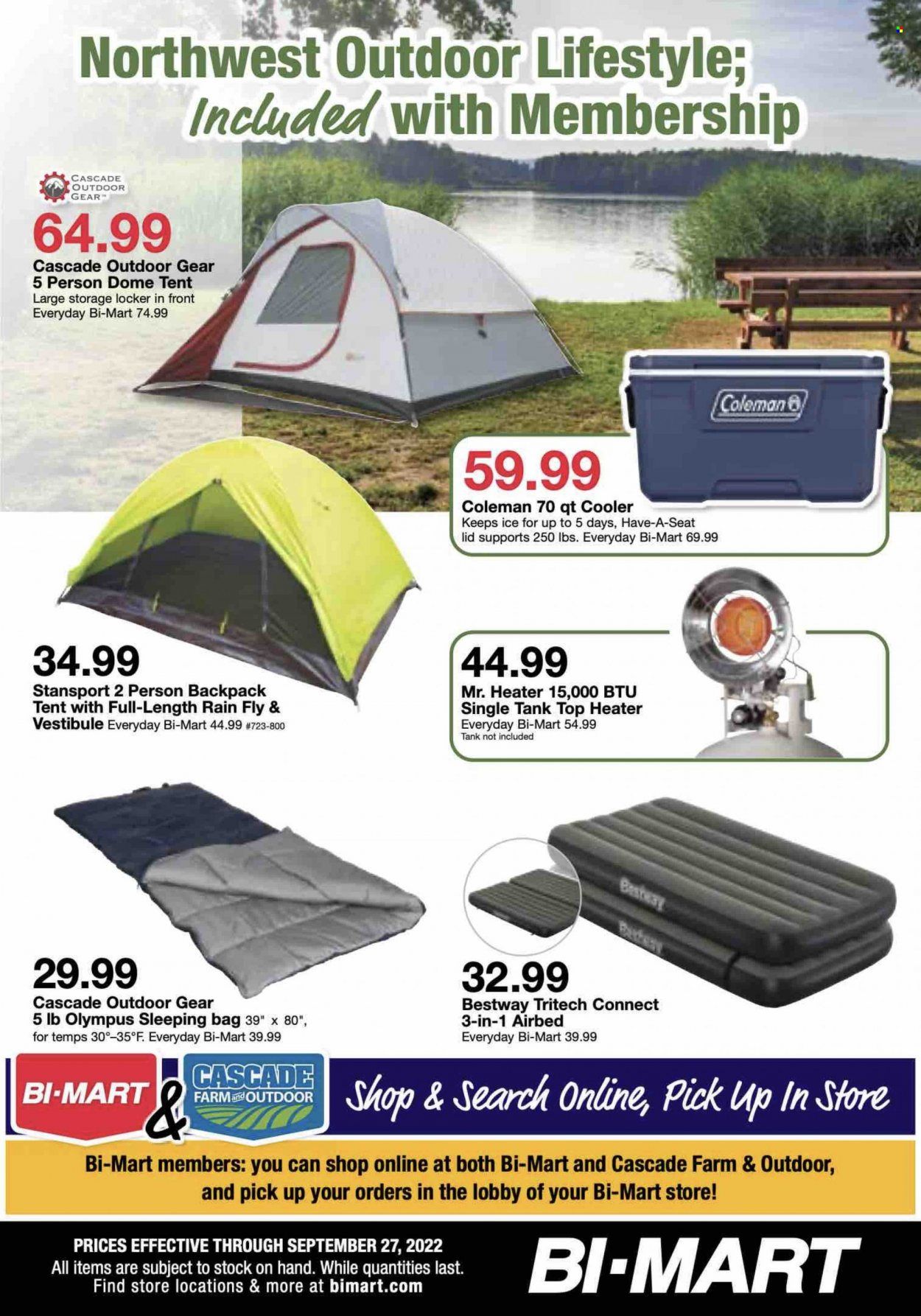 Bi-Mart (ID, OR, WA) Weekly Ad Flyer Specials September 16 to September 27, 2022
