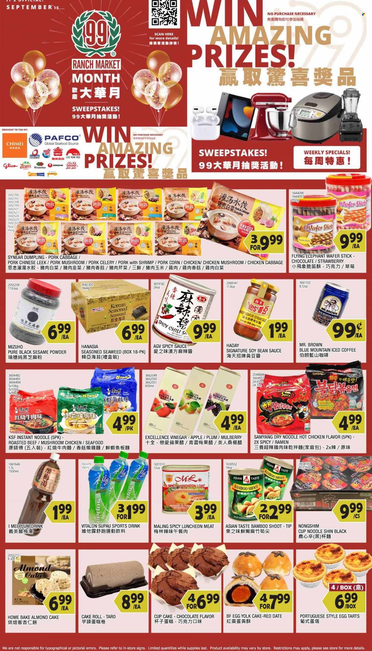 99 Ranch Market (19) Weekly Ad Flyer Specials September 16 to September 22, 2022