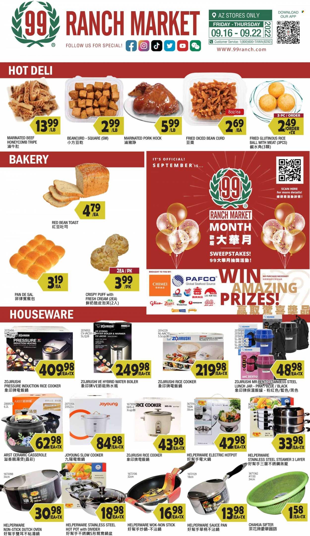 99 Ranch Market (19) Weekly Ad Flyer Specials September 16 to September 22, 2022