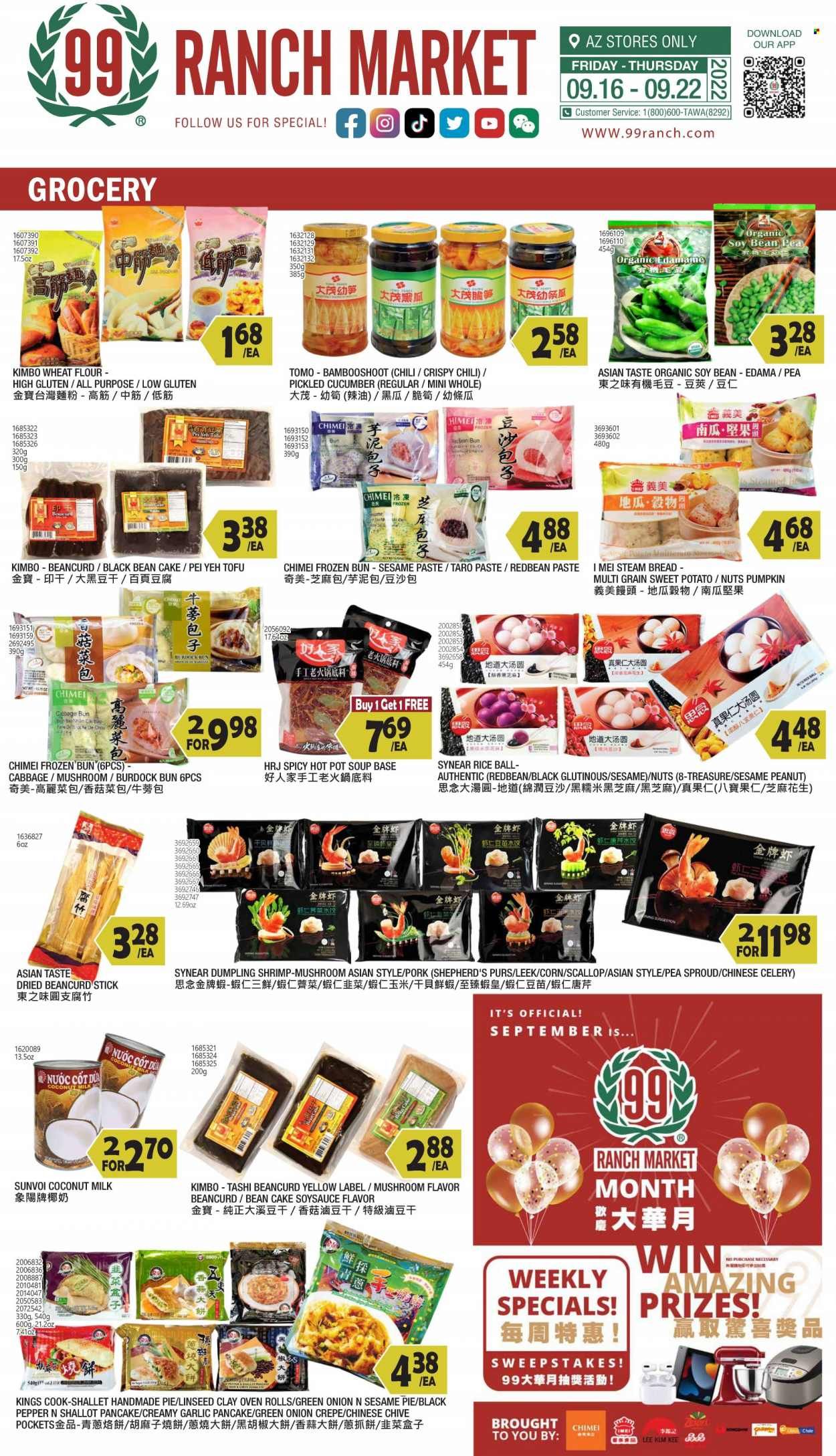 99 Ranch Market (19) Weekly Ad Flyer Specials September 16 to September 22, 2022