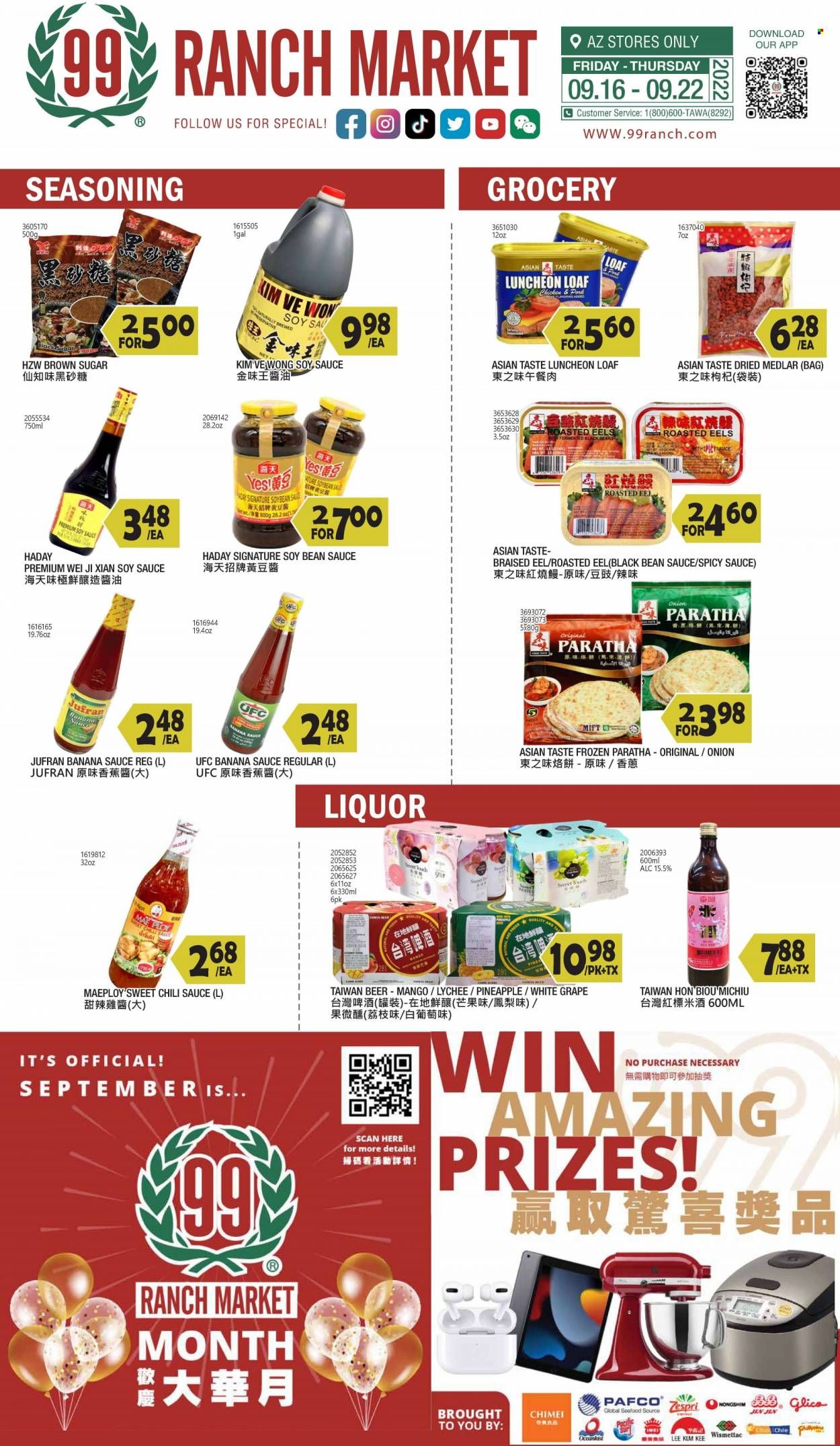 99 Ranch Market (19) Weekly Ad Flyer Specials September 16 to September 22, 2022