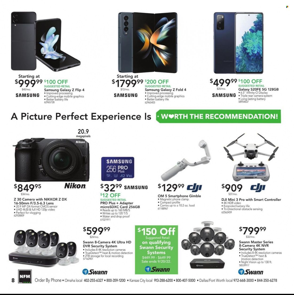Nebraska Furniture Mart (IA, KS, NE, TX) Weekly Ad Flyer Specials September 14 to September 20, 2022