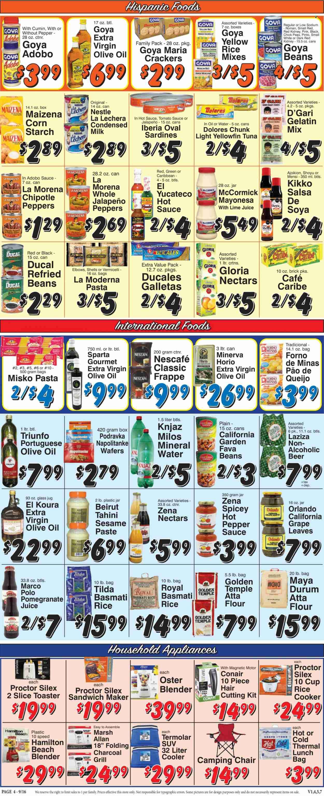 Trade Fair Supermarket (NY) Weekly Ad Flyer Specials September 16 to September 22, 2022