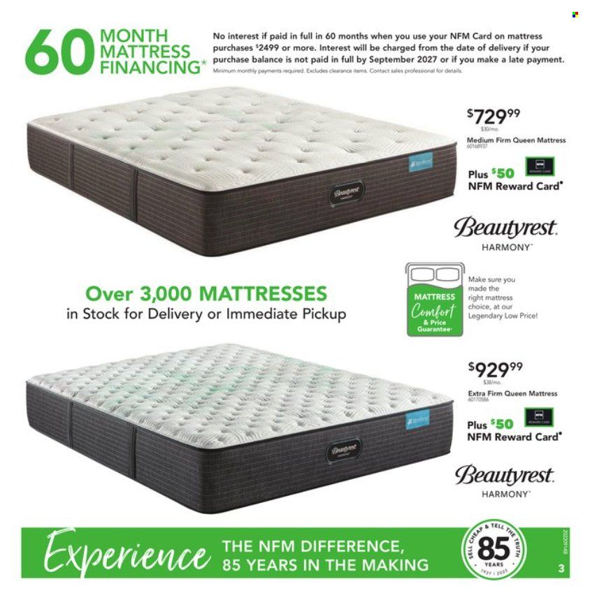 Nebraska Furniture Mart (IA, KS, NE, TX) Weekly Ad Flyer Specials September 16 to September 20, 2022